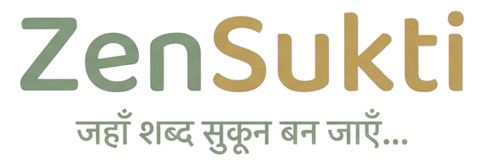 ZenSukti Logo — Where Words Become Tranquility